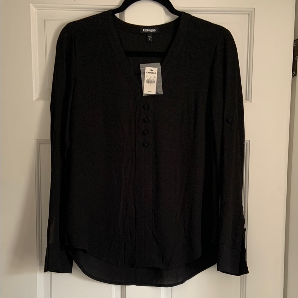 Express Women's Black Top